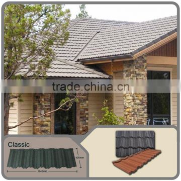 Classical Classic GOYADA European Standard metal steel roof panels/tiles/sheets/stone coated roof tile/Guangzhou China supplier