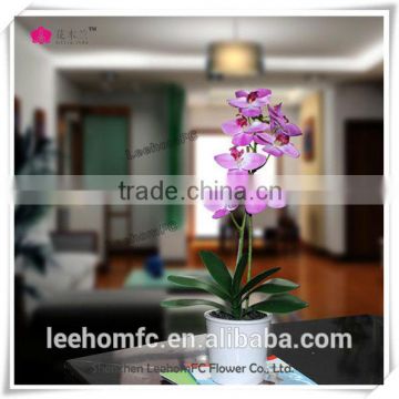 wholesale fabric flower silk orchid for home, office decoration