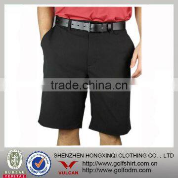 Men's High quality black golf shorts