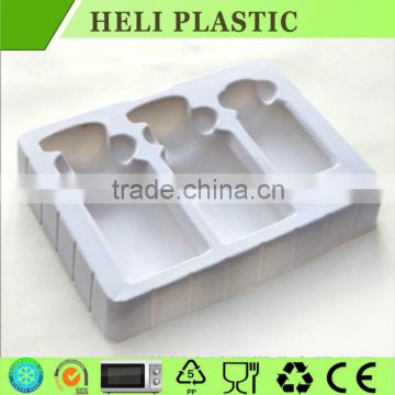 disposable clear cosmetic blister tray/container/box