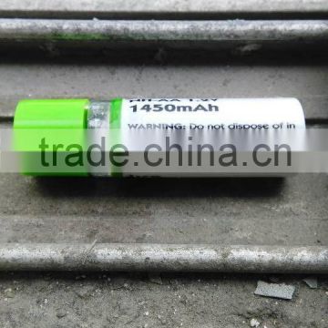 1.2V 1450mAh rechargeable USB AA Ni-Mh battery d