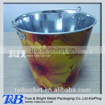 tin pail,metal gift items