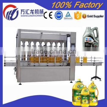 for Plastic bottles fully automatic piston linear vegetable/lube oil/coconut oil filling machine