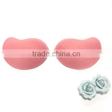 High quality Sexy Invisible breathable Strapless Self adhesive Silicon Bra Wholesale