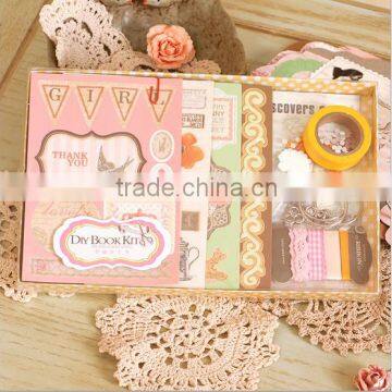 China in stock wholesale scrapbook kit paper