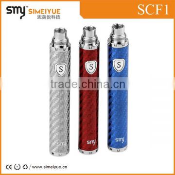 Smy high voltage vaporizer Scf1 battery electronic vaporizer pen with micro usb charger port
