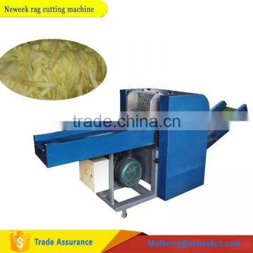 Neweek fiber waste cloth cotton rag cutting machine