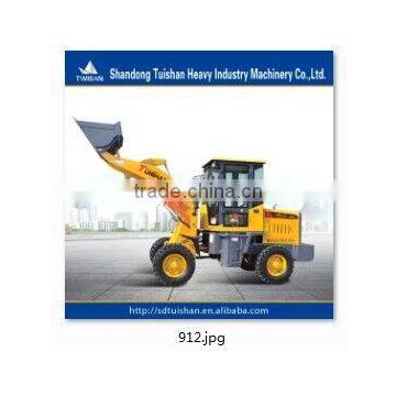TWISAN brand High performance 1.0T small tractor type front end loader with 0.35cbm bucket