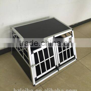 small double-door dog cage