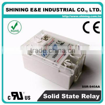 SSR-S40AA Panel Mounting Solid State Electric 40A Relay Module