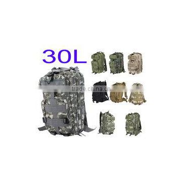 9 Colors 30L Outdoor Sports 3P bag Tactical Military Backpack for Camping Hiking Trekking Wholesale