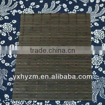 black bamboo mat