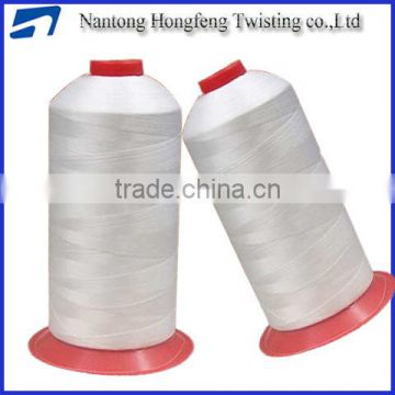 Colored bonded thread for outdoor