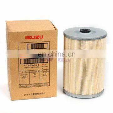 JIUWU POWER OIL FILTER 1-13240234-0 FOR 10PE1 1-13240241-1 1-13240224-0