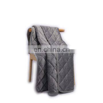 Factory High Quality Wholesale Soft Heavy Weighted Blanket 15LBS