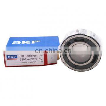 high precision double row 3207 A angular contact ball bearing 3207 ATN9 size 35*72*27mm nsk bearing