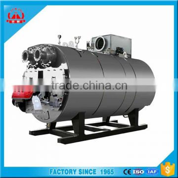 China WNS Series Horizontal low pressure Gas or Oil fired Hot Water Boiler with High Temperature and Automatic