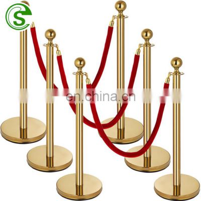 Queue Up Stand Pole Barrier Stand Stainless Steel queue stanchions