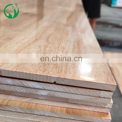 direct factory 15mm rubberwood finger joint board wardrobes dining table marble wooden grain rubber