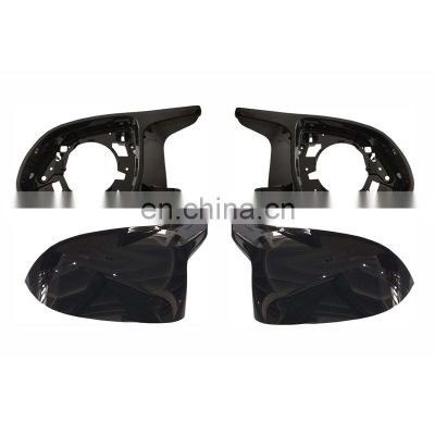 Rearview Mirror Cover Kit Rearview Mirror Gloss Black Car Assembly For BMW X3-X7 G01/G02/G05/G06/G07