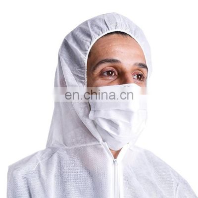 Waterproof Isolation Coverall  Eco-friendly PP Waterproof Disposable Coverall PPE Overall