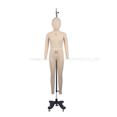 Junmei full body children mannequin USA size 10 girl dress form for tailor sewing manikin