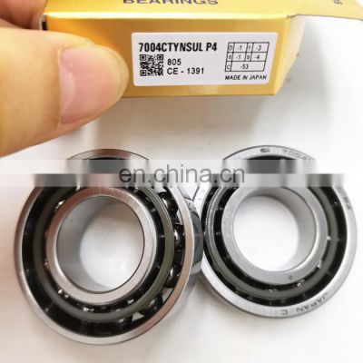 High quality and Fast delivery bearing 7004CTYNSULP4 Angular contact ball bearing 7004CTYNSULP4
