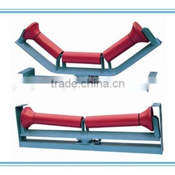 China Alibaba Supplier troughed conveyor roller with 3 idler rollers
