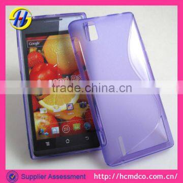 tpu cell phone case for huawei 4.7' P2