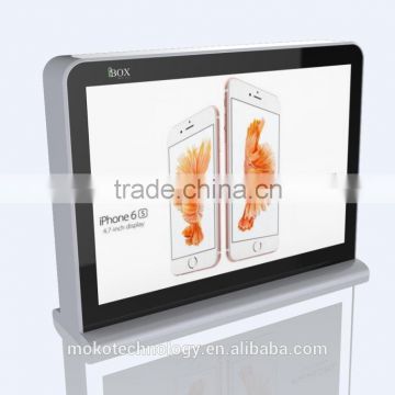 Mobile desktop/table LCD power bank for advertising