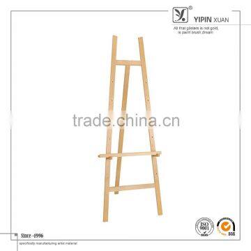 Hot Selling 131*21*60.5cm Custom Wooden Painting Easel