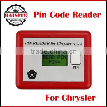 Professional car key pin code reader for chrysler pin code reader For Chrysler Type2 with good feedback