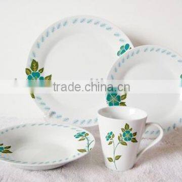 16pcs porcelain tableware ;porcelain dinnerware