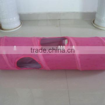 Eco-Friendly cat crinkle paper Tunnel,cat ear tunnel