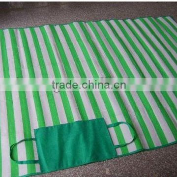 Natural Straw Beach Mat,Easy Carry Straw Mat ,folding straw beach mat-TC14