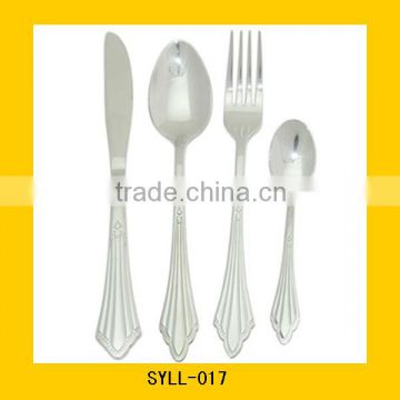 Wholesale stainless steel hanging cutlery set
