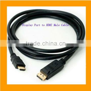 HDMI Male Cable for DisplayPort