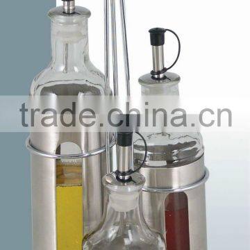 glass oil bottle