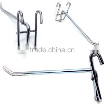 Customized metal wire mesh hooks for grid wall display
