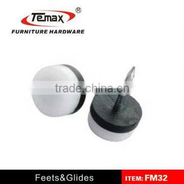 Furniture glides feet, custom made rubber nail glides