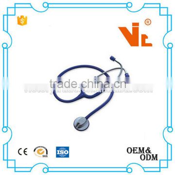 V-ST106 PVC tube single head stainless steel stethoscope