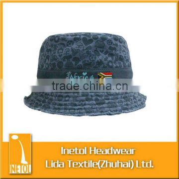 south africa embriodery child fishman hat
