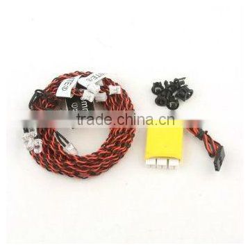 8-LED Flashing Night Light System For RC Helicopter Plane Glider