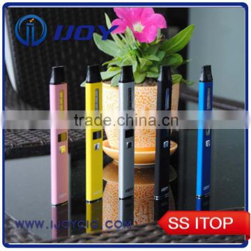 2014 CIGPET newest concept IJOY best E cigarette with OLED screen IJOY SS ITOP