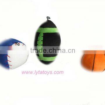 Plush Pet Toy Football, basketball, and Soccer