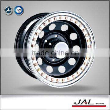 OEM Acceptable control system passed deep dish steel wheels