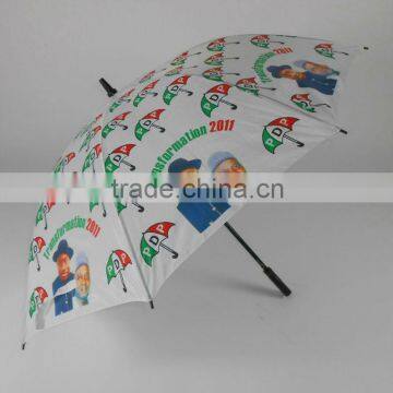 [G052]30"*8k President election golf umbrella, Promotional golf umbrella