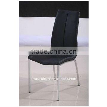 Beautiful PU back and seat dining chair