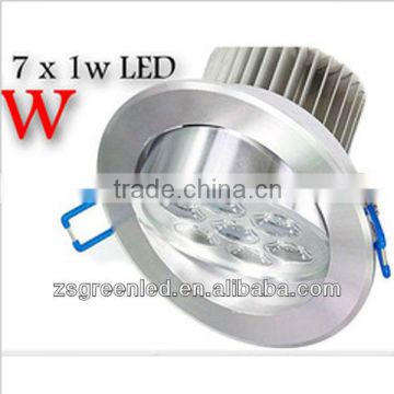7w LED ceiling wall light,adjustable beam angal,made in china factory