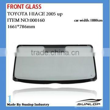 for toyota hiace front glass Hiace front windshield for hiace 2005 up,KDH 200,commuter 000160